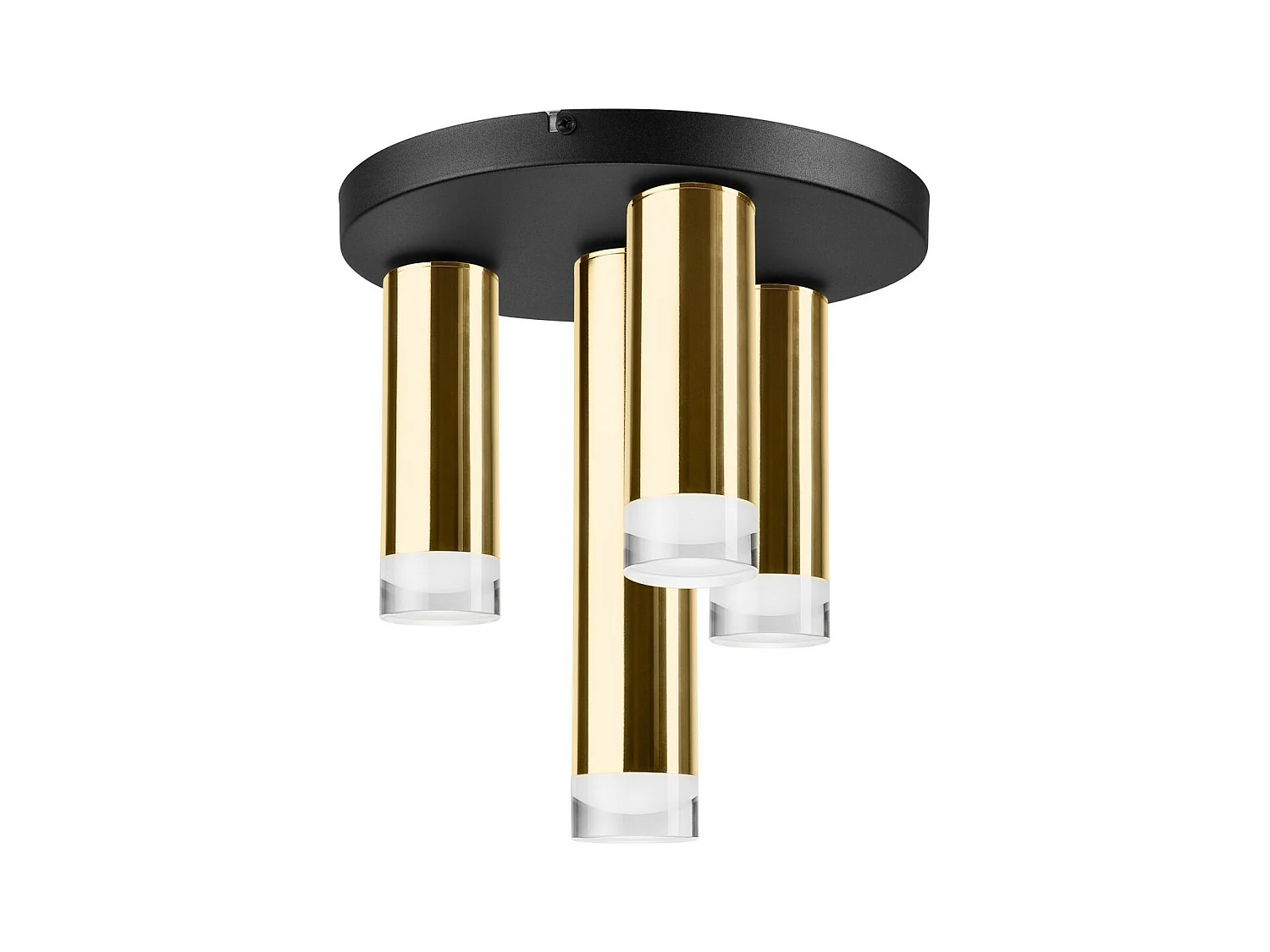 Plafondlamp Diego, Goud, 31,5x30x8 cm, EPIKASA