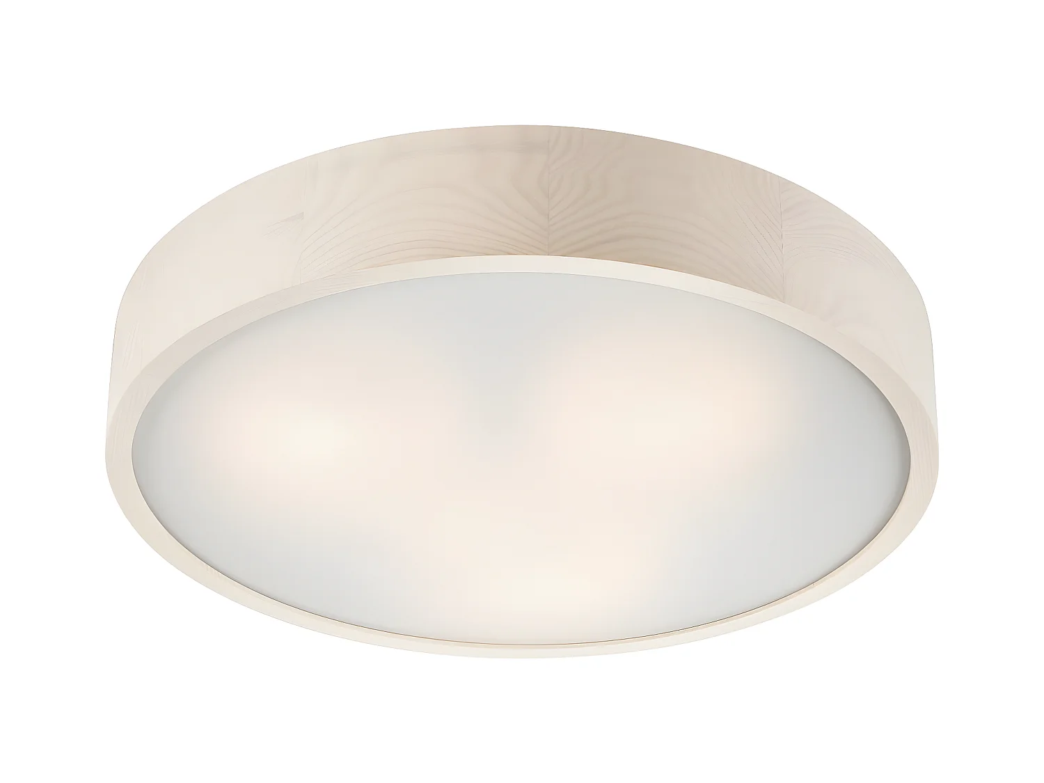 Plafonnier Eveline, Blanc, 8x47x47 cm, EPIKASA