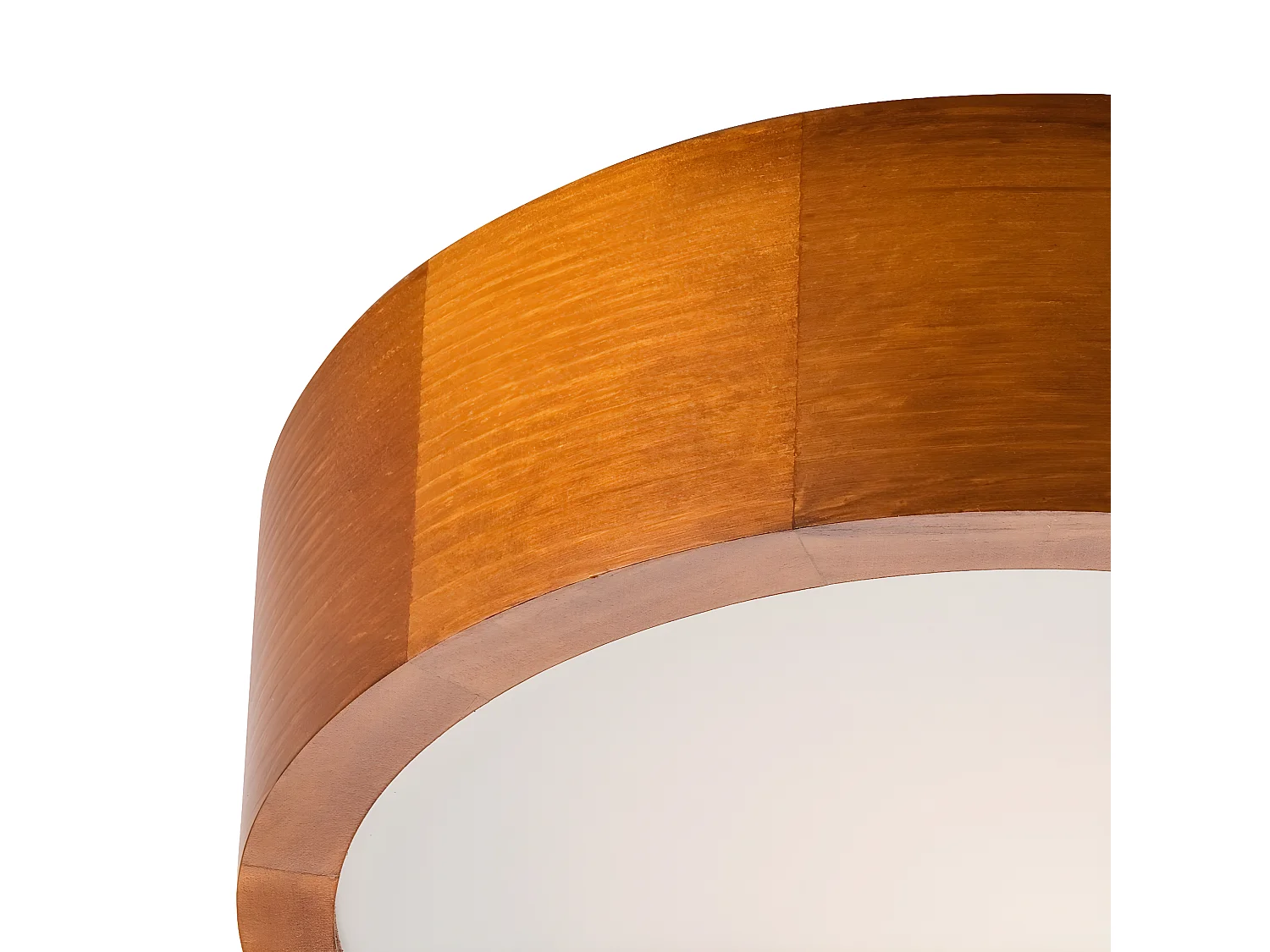 Plafonnier Eveline 10, Marron, 8x27x27 cm, Seven Design