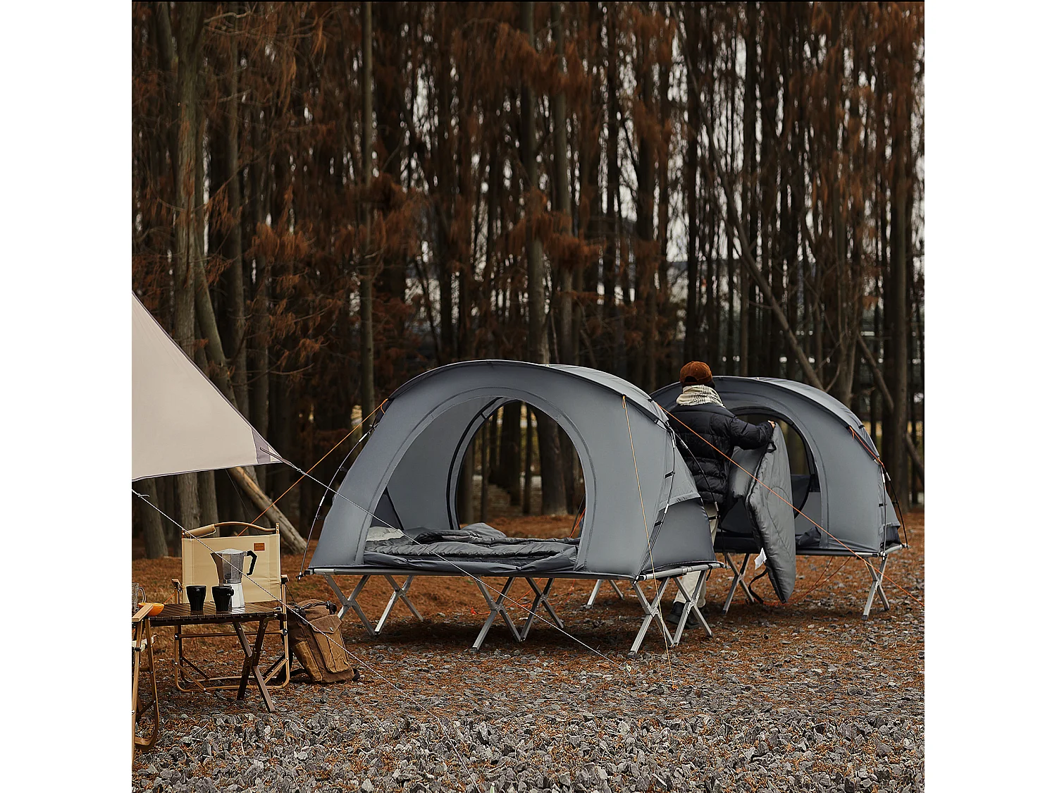 Campingzelt OGS60-L-HG 145 x 157 x 194cm