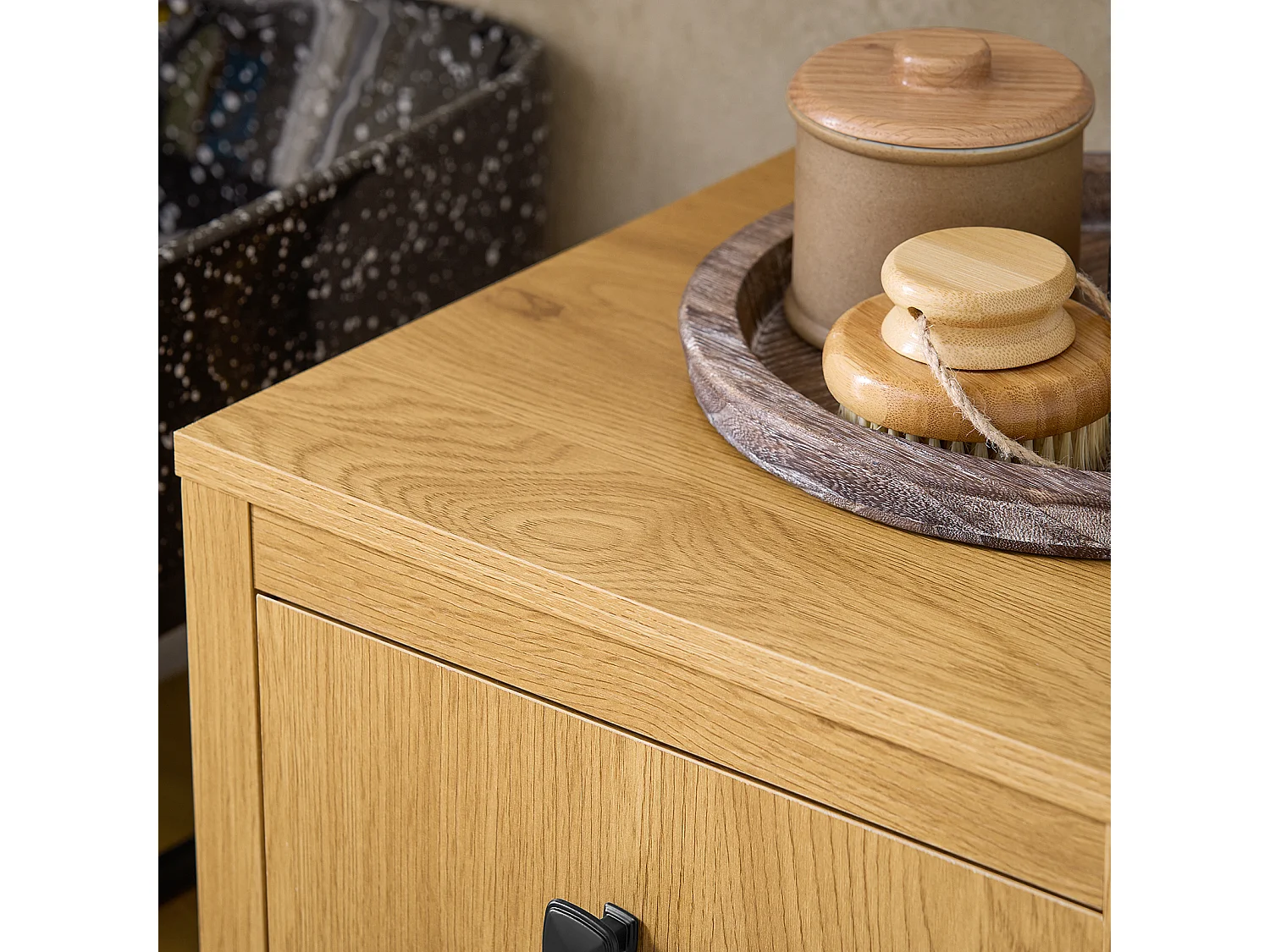 Mueble para Ropa Sucia Canasto para la Colada Amario BZR96-SN SoBuy ES