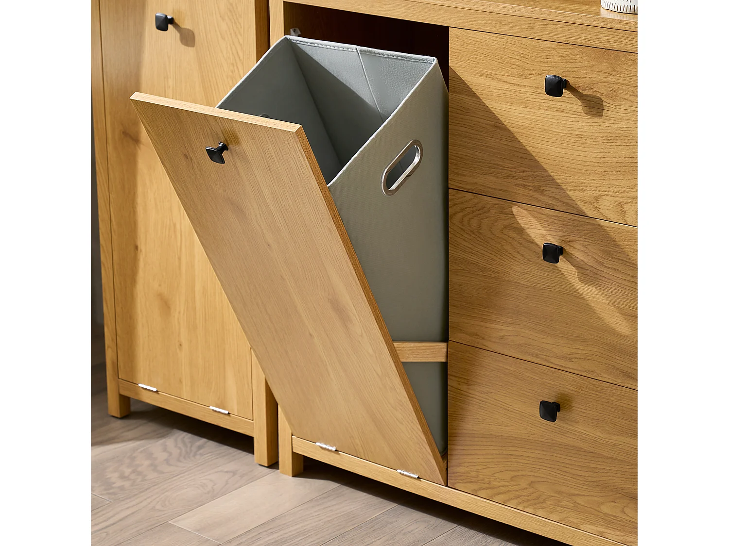 SoBuy Wäscheschrank BZR97-SN