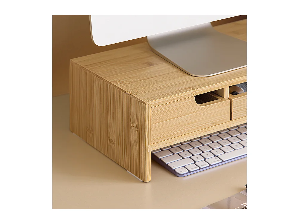 Stojak na monitor z 2 szufladami BBF12-N