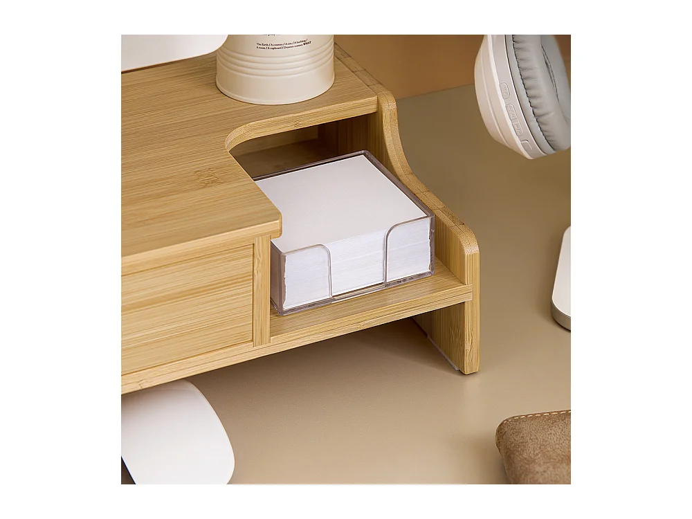 Stojak na monitor z 2 szufladami BBF12-N