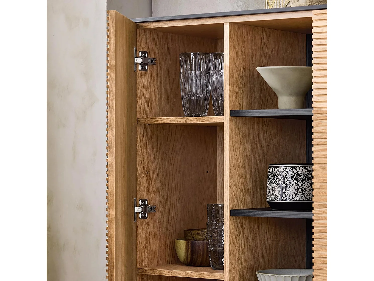 SoBuy, móvel de sala de estar, móvel de entrada, Móveis de entrada, HFSB04-SCH