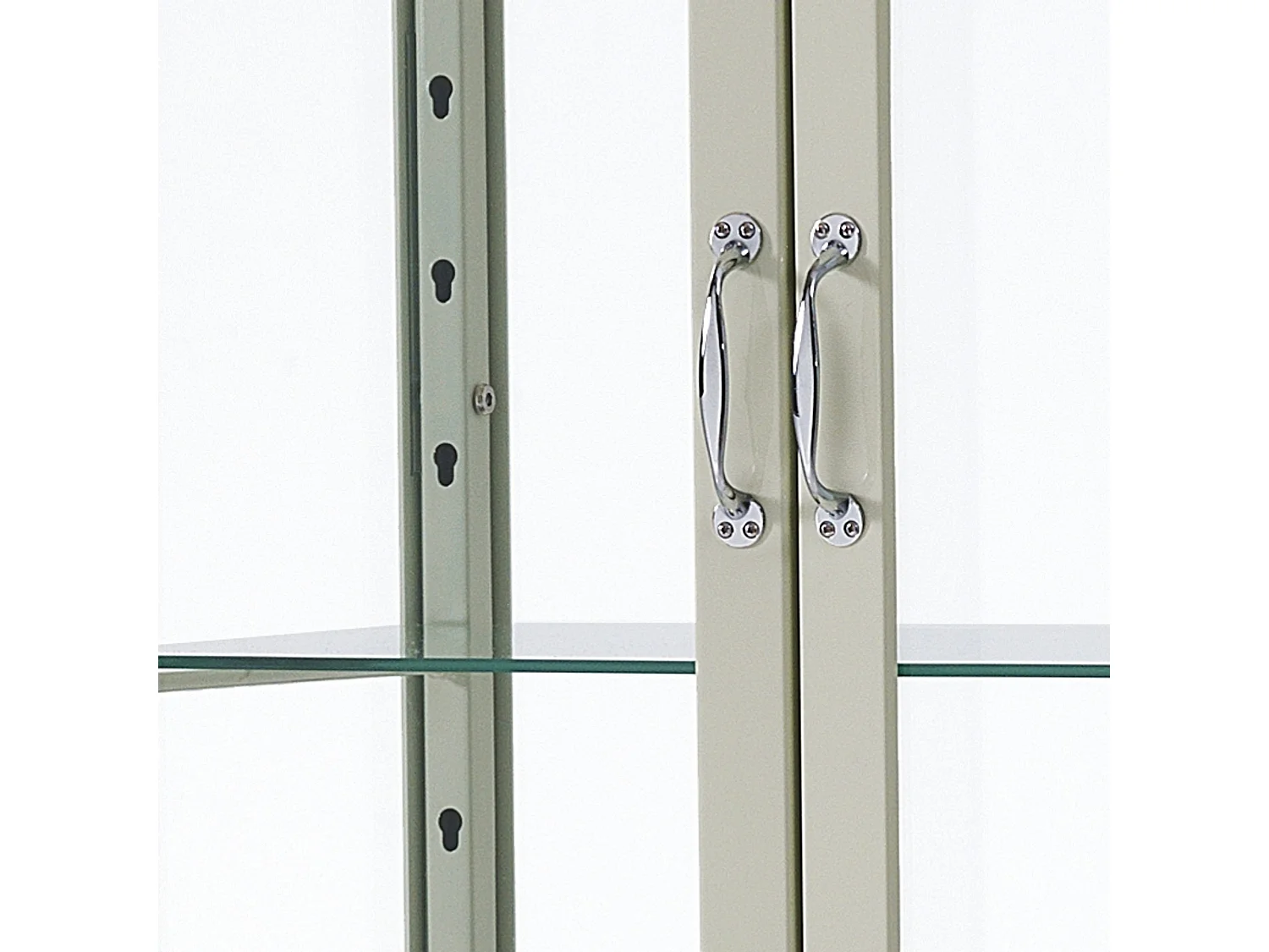 Vetrina alta 4 anta EDEN WHITE