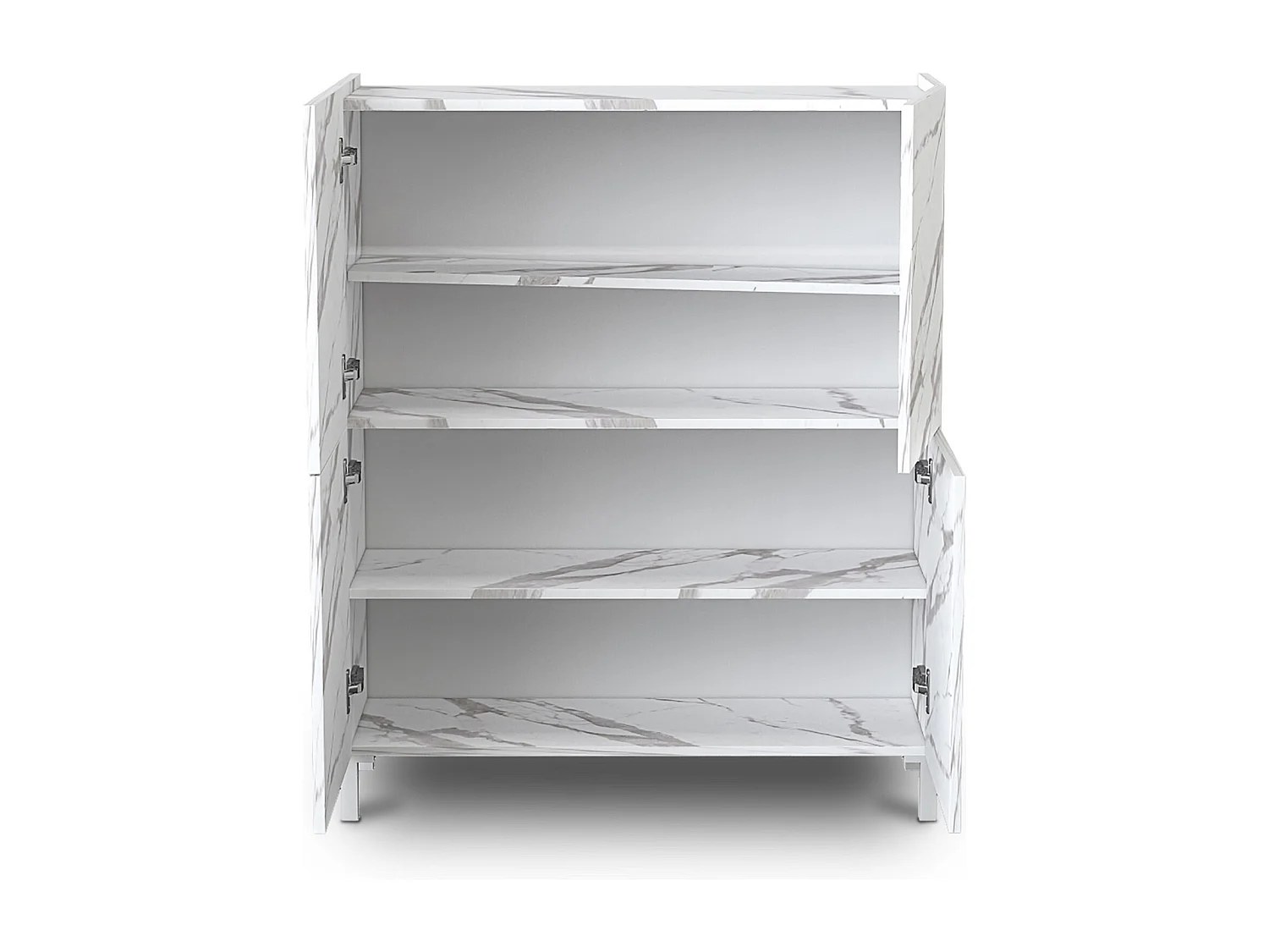 Meuble haut BURHAM WHITE MARBLE