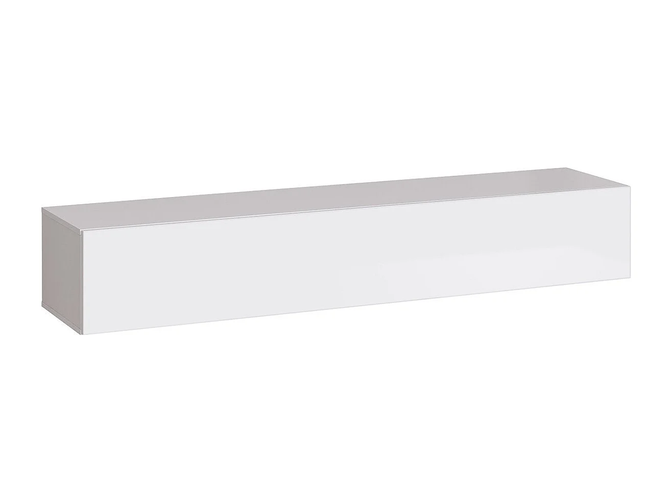 Banc TV Mural Design "Switch" 180cm Blanc