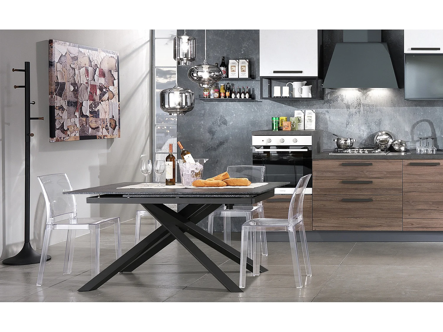 Tavolo allungabile SKYLER STONE