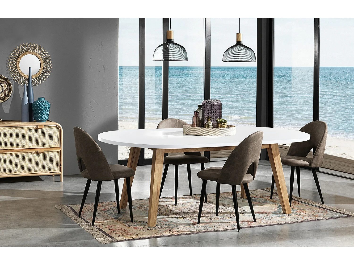 Mesa extensible REN OVAL