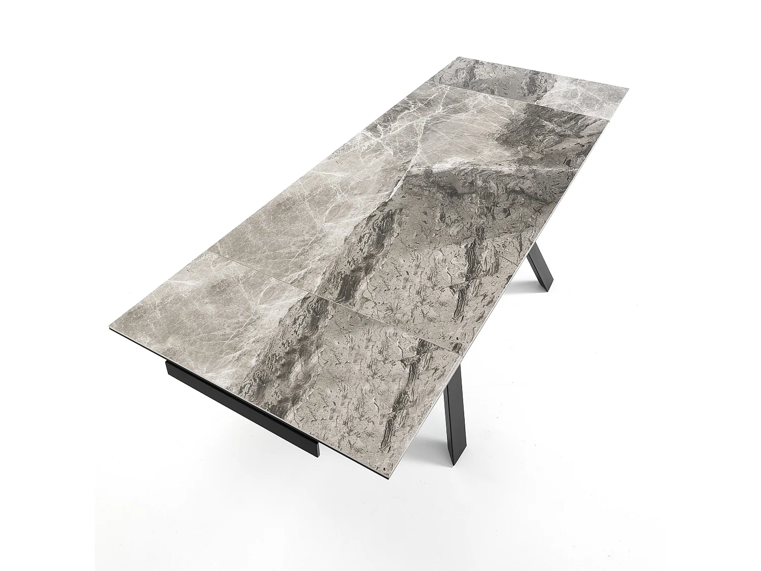 Table extensible SASHA DARK MARBLE