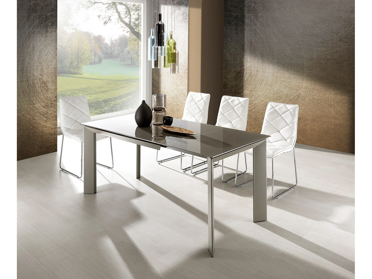 tavolo allungabile TOLEDO 120 - TORTORA