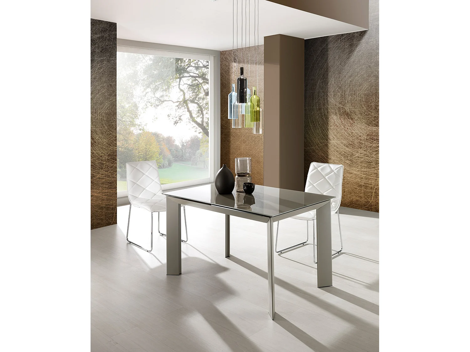 tavolo allungabile TOLEDO 120 - TORTORA