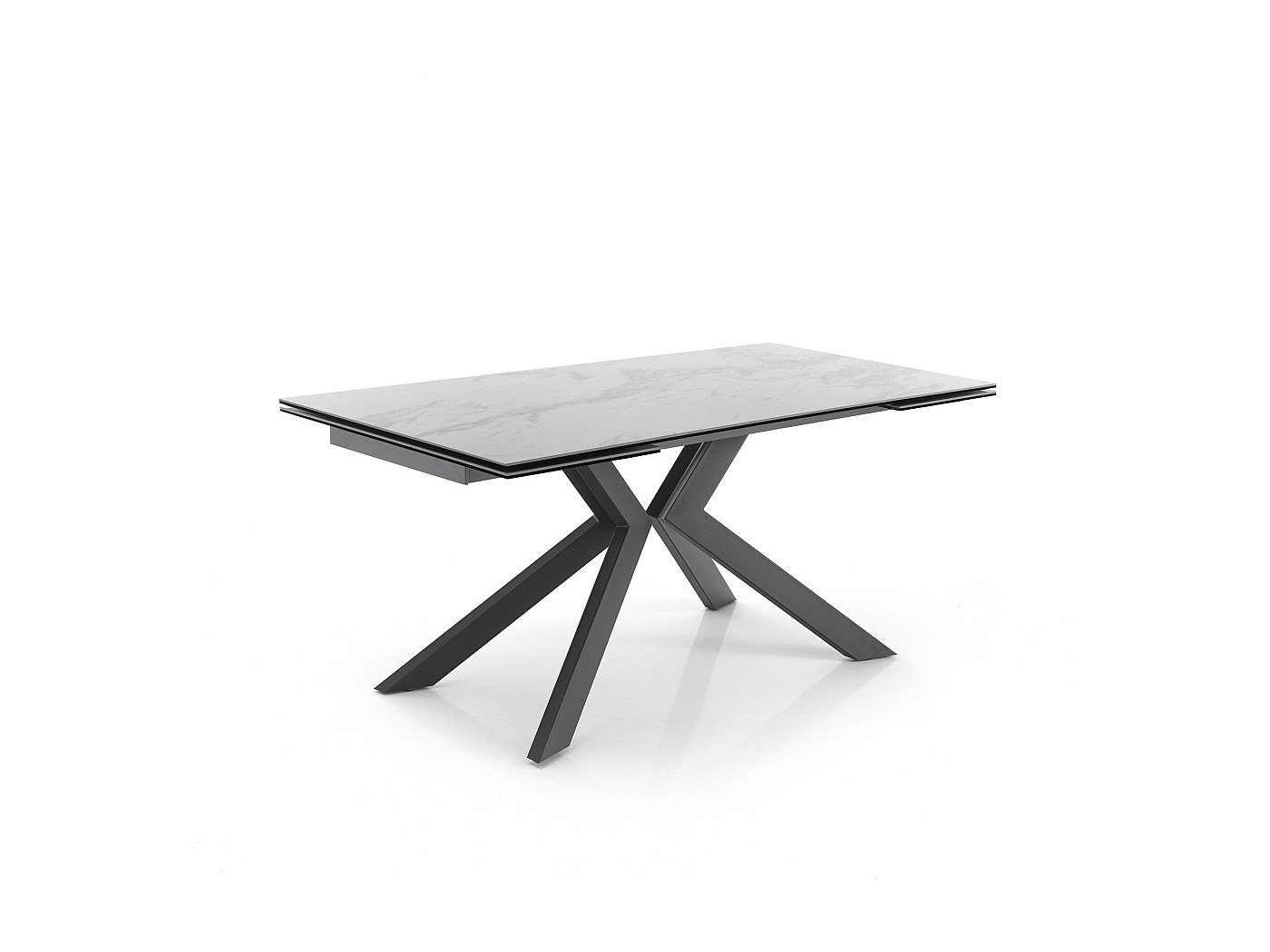 Tavolo allungabile PULSE EVOLUTION DARK GREY