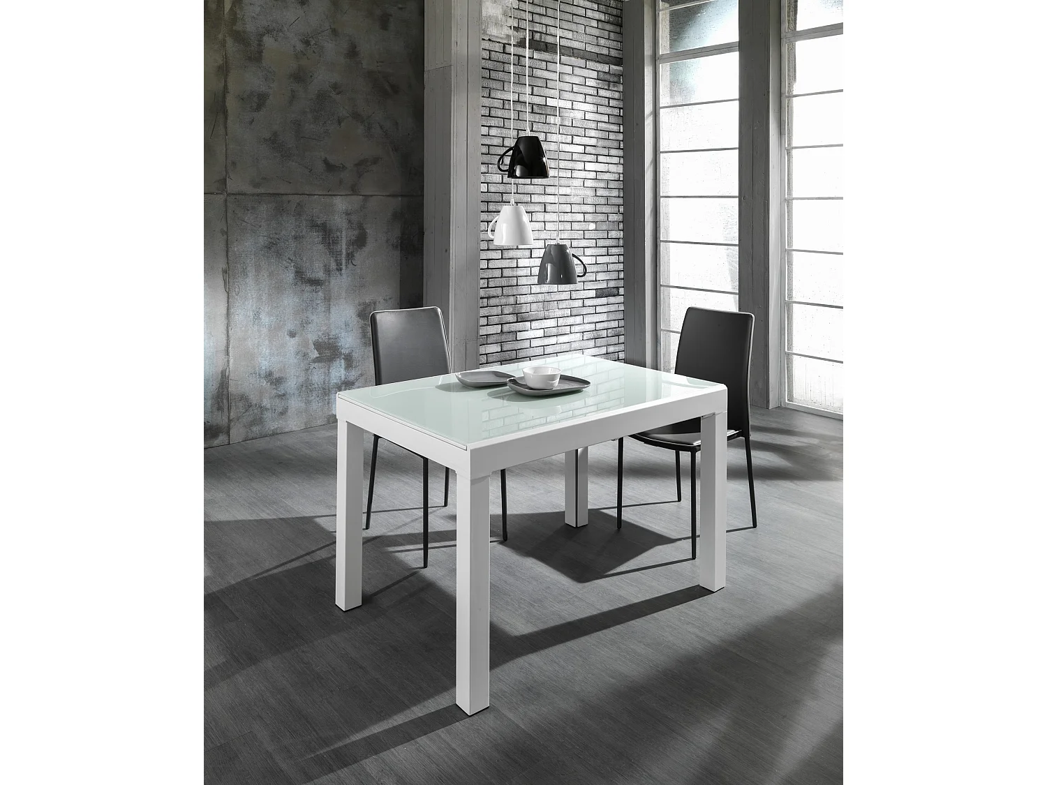 Table extensible FAR WHITE