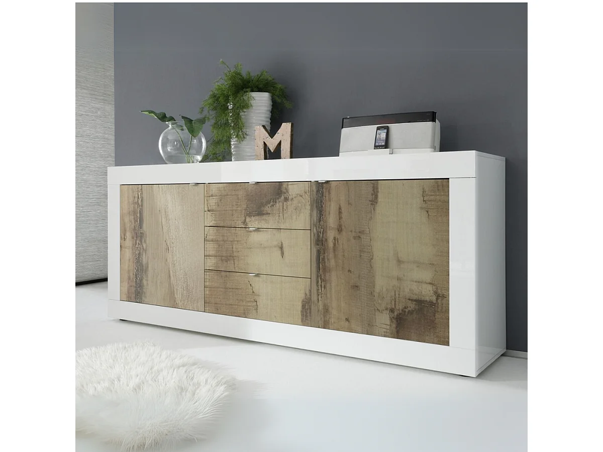 Buffet 2 porte 3 cassetti L210 cm - Iniziale