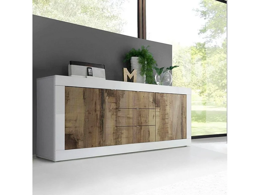 Buffet 2 porte 3 cassetti L210 cm - Iniziale