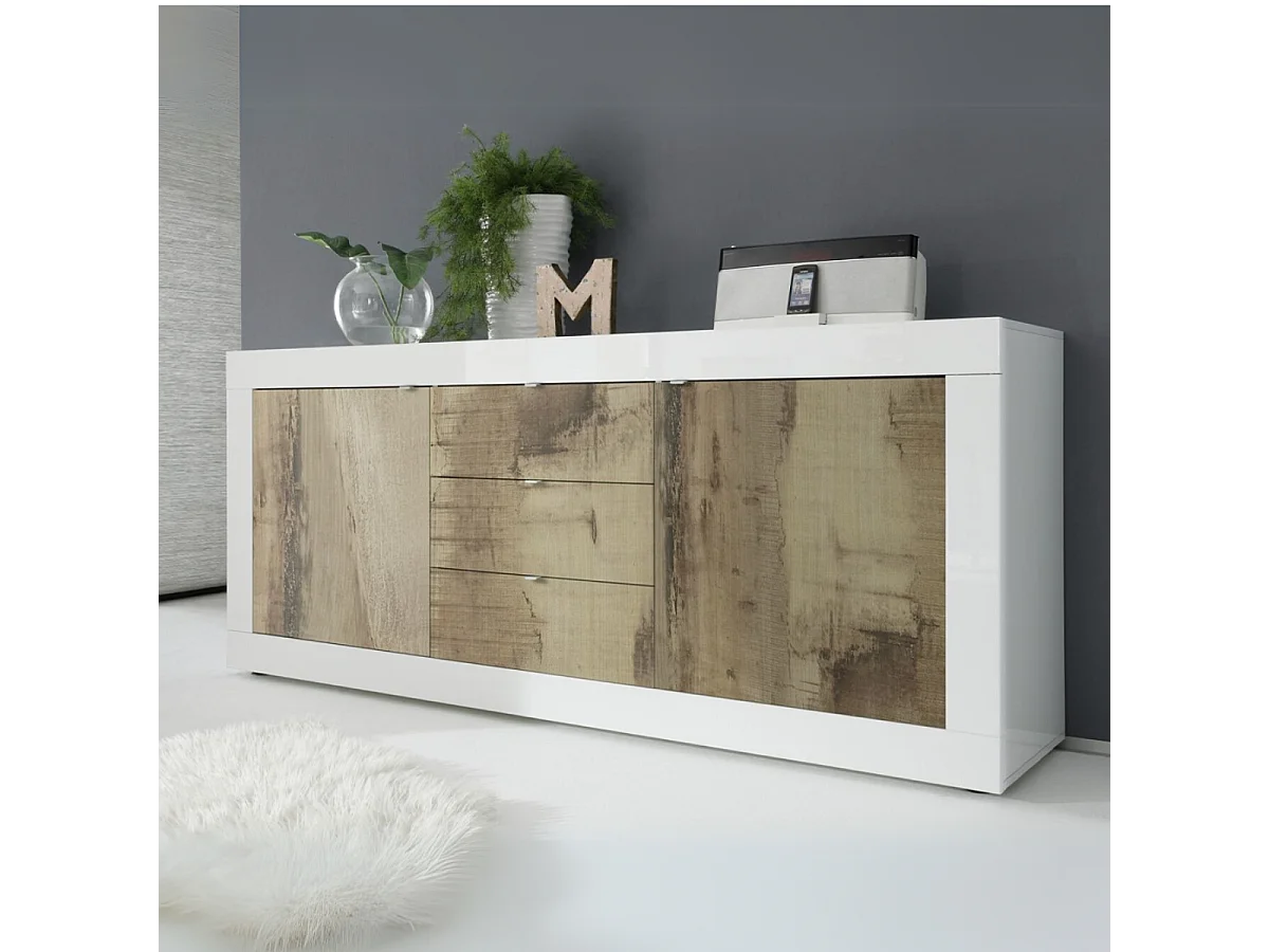 Buffet 2 porte 3 cassetti L210 cm - Iniziale