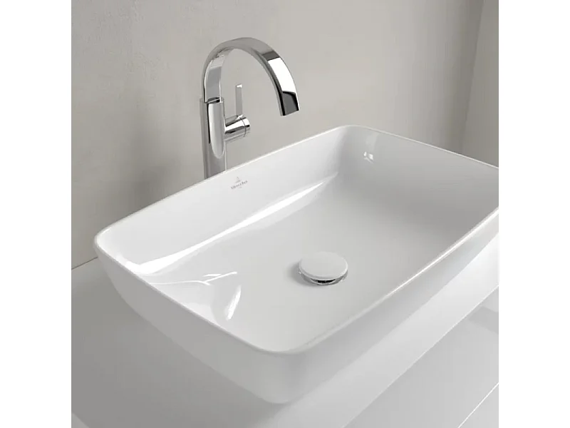 Vasque rectangle à poser VILLEROY ET BOCH Artis stone white