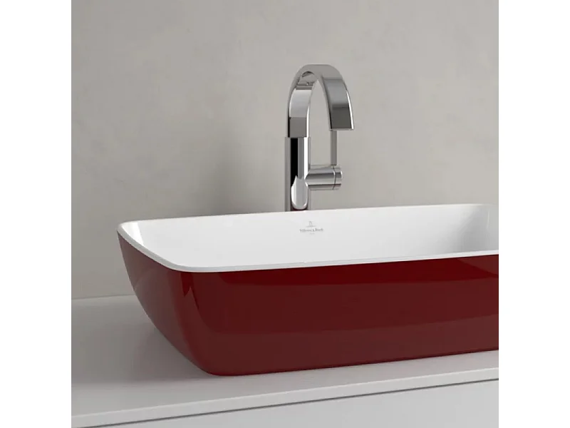 Vasque rectangle à poser VILLEROY ET BOCH Artis bordeaux