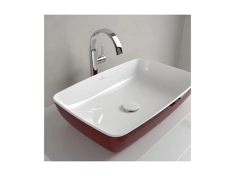 Vasque rectangle à poser VILLEROY ET BOCH Artis bordeaux