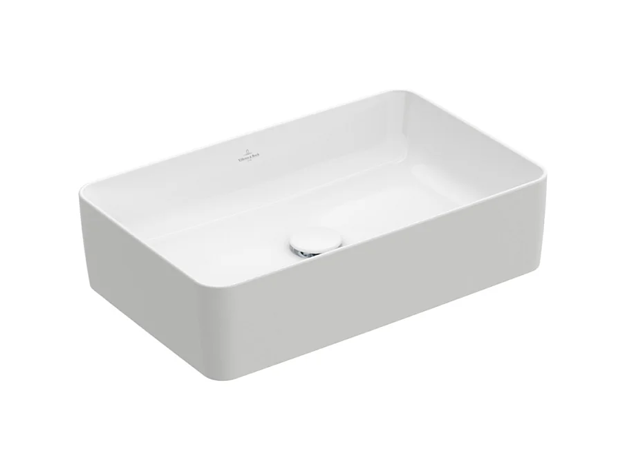 Vasque a poser rectangle VILLEROY ET BOCH Collaro Blanc