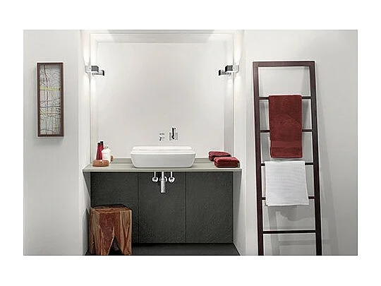 Lot de deux vasques rectangles à poser VILLEROY ET BOCH Artis Powder