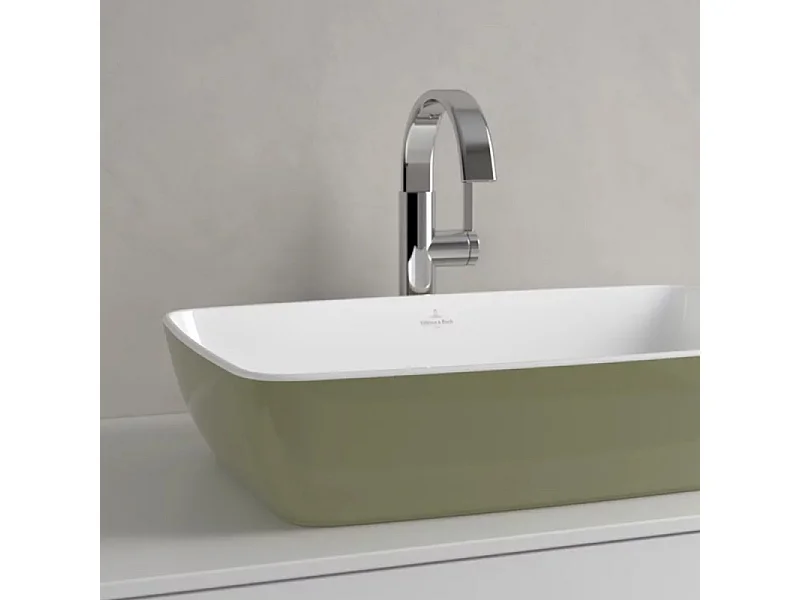 Vasque rectangle à poser VILLEROY ET BOCH Artis vert sauge