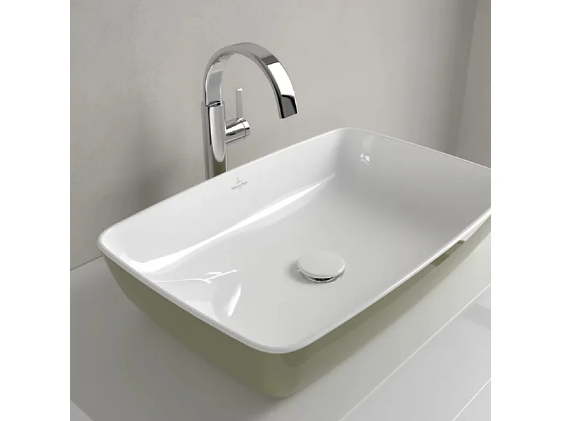 Vasque rectangle à poser VILLEROY ET BOCH Artis vert sauge