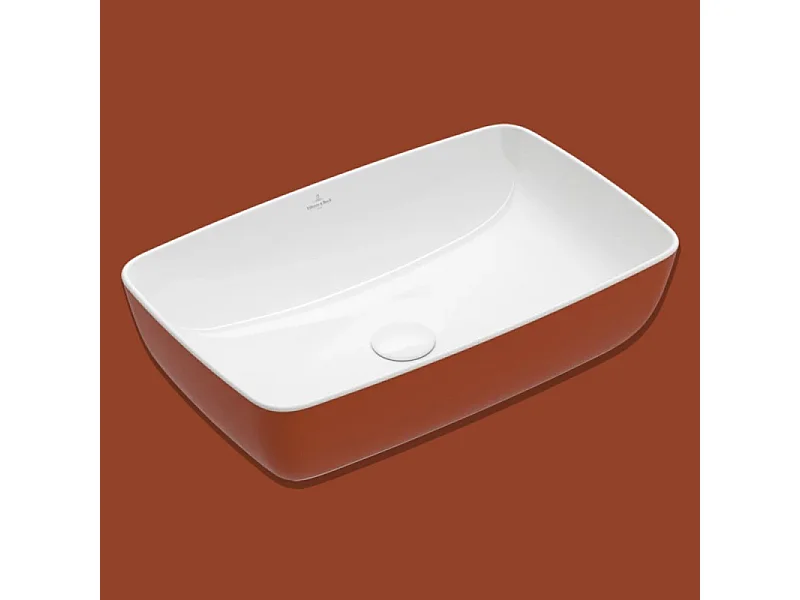 Vasque rectangle à poser VILLEROY ET BOCH Artis rouille