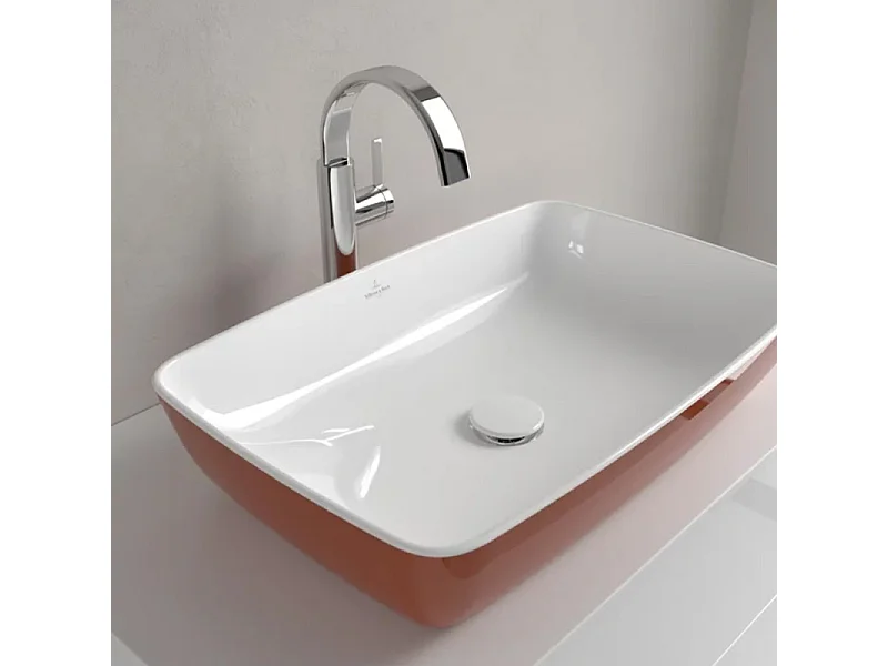 Vasque rectangle à poser VILLEROY ET BOCH Artis rouille