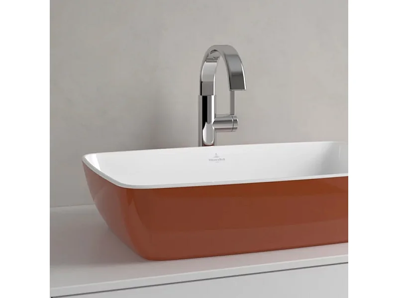 Vasque rectangle à poser VILLEROY ET BOCH Artis rouille