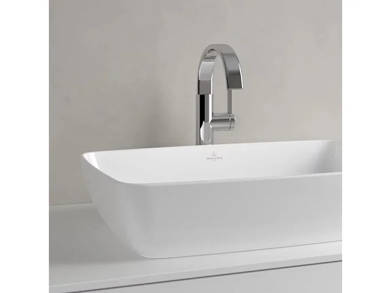 Vasque rectangle à poser VILLEROY ET BOCH Artis blanc ceramicplus