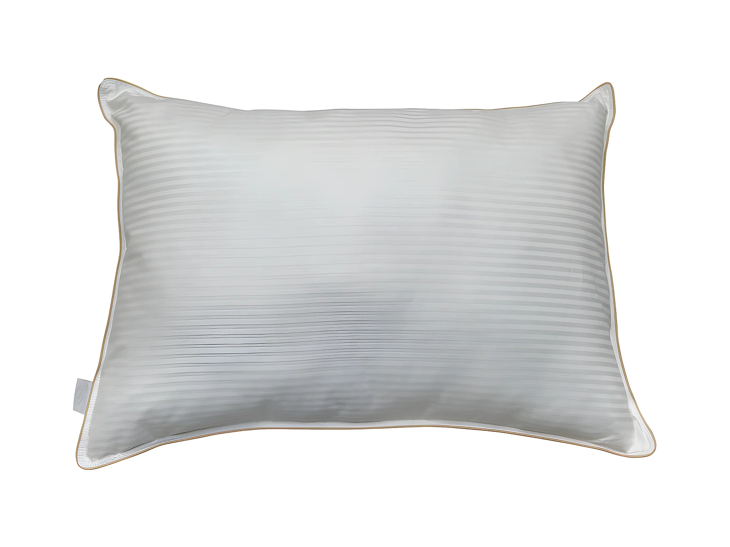 Oreiller "Fjord Grand Hotel" déhoussable Moelleux Com'Duv Satin de coton rayé Lestra