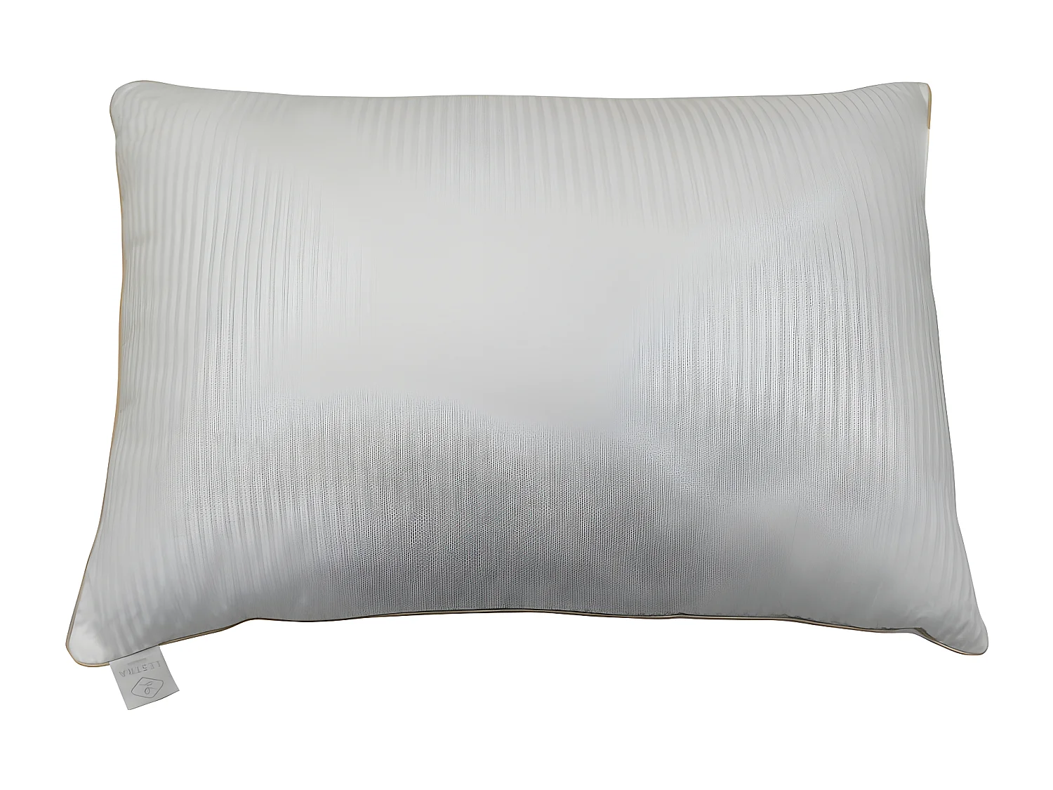 Oreiller "Fjord Grand Hotel" Moelleux Com'Duv Satin de coton rayé Lestra