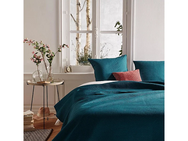 Dessus de lit 260 x 240 cm + 2 Taies 60 x 60 cm "Dolce" Atmosphera
