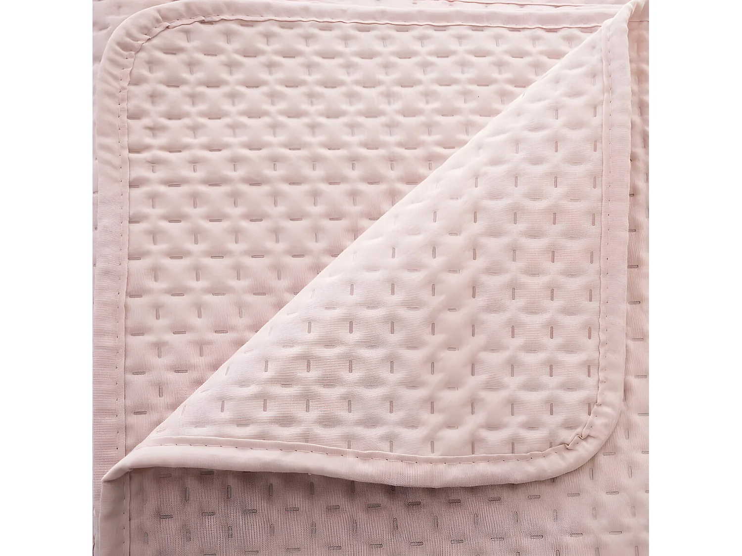 Dessus de lit 260 x 240 cm + 2 Taies 60 x 60 cm "Dolce" Atmosphera