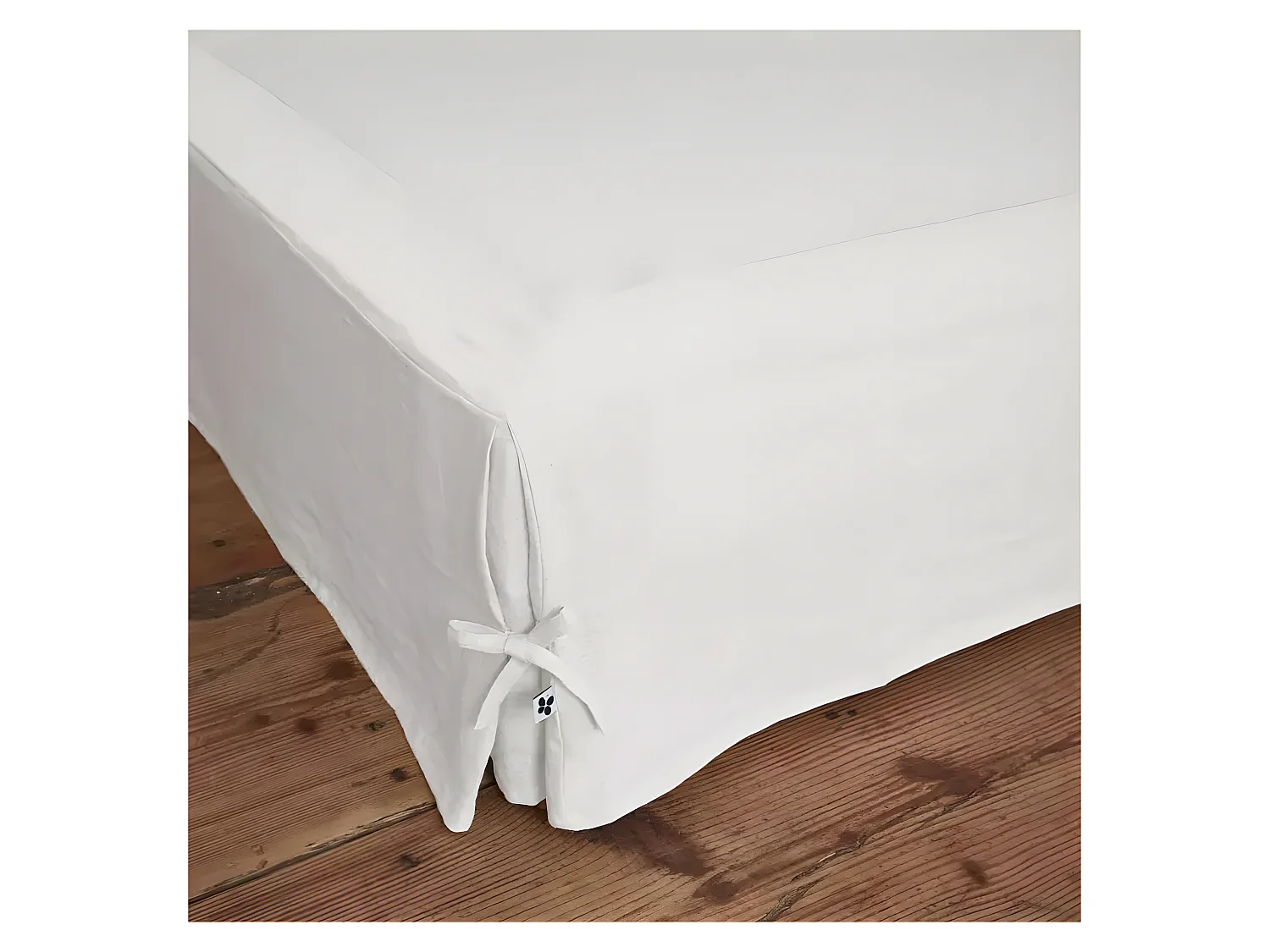 Cache sommier "Soline" toutes dimensions Lin lavé