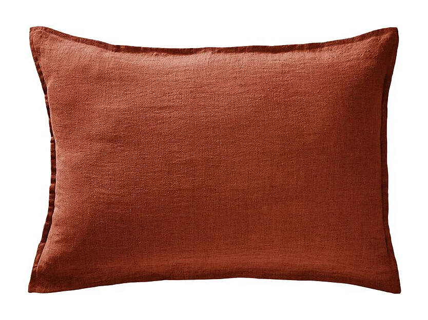 Lot de 2 taies d'oreiller "Soline" 60 x 60 cm & 50 x 70 cm "Lin lavé"