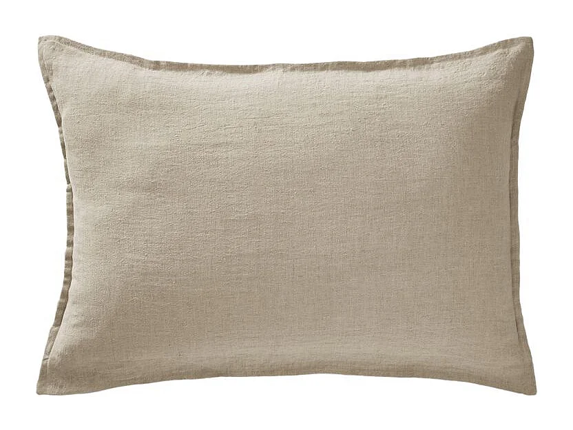 Lot de 2 taies d'oreiller "Soline" 60 x 60 cm & 50 x 70 cm "Lin lavé"