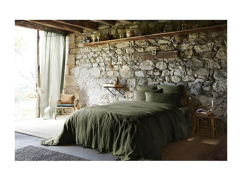 Housse de couette "Soline" toutes dimensions Lin lavé