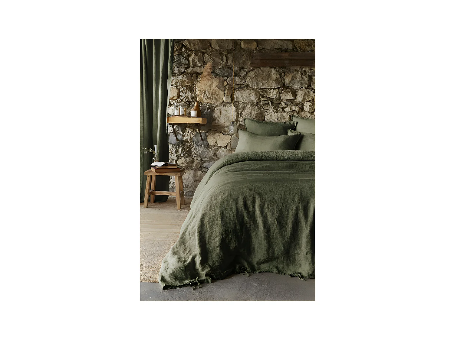 Housse de couette "Soline" toutes dimensions Lin lavé