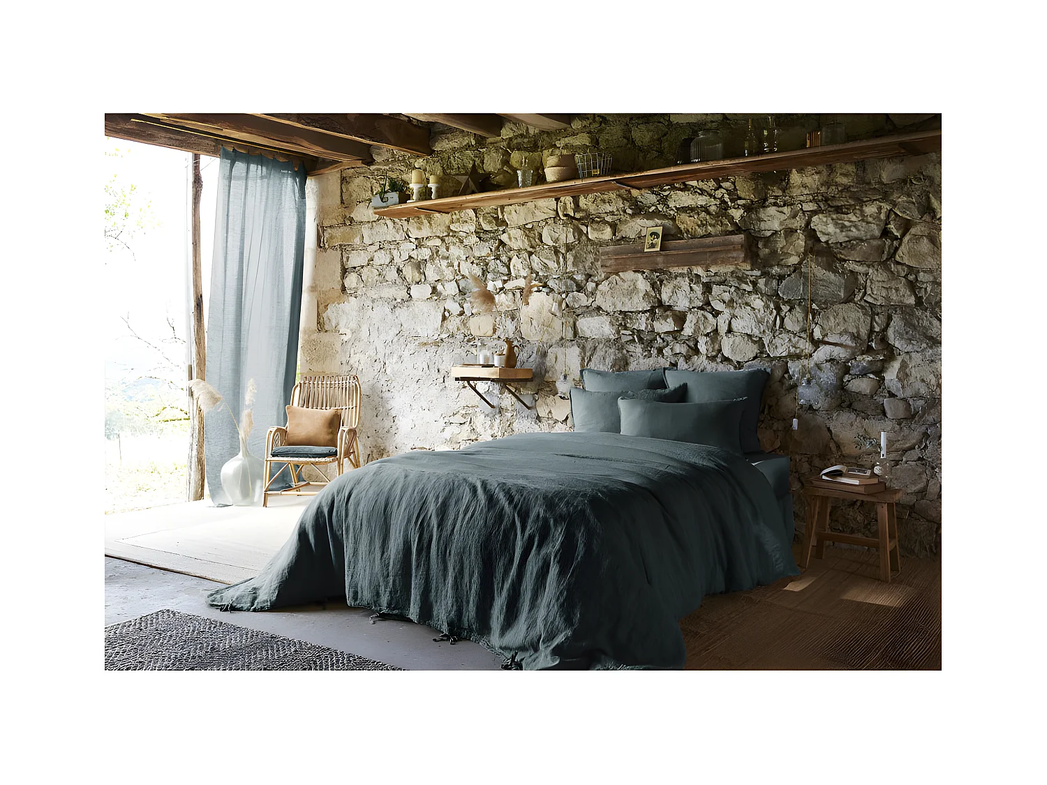Housse de couette "Soline" toutes dimensions Lin lavé