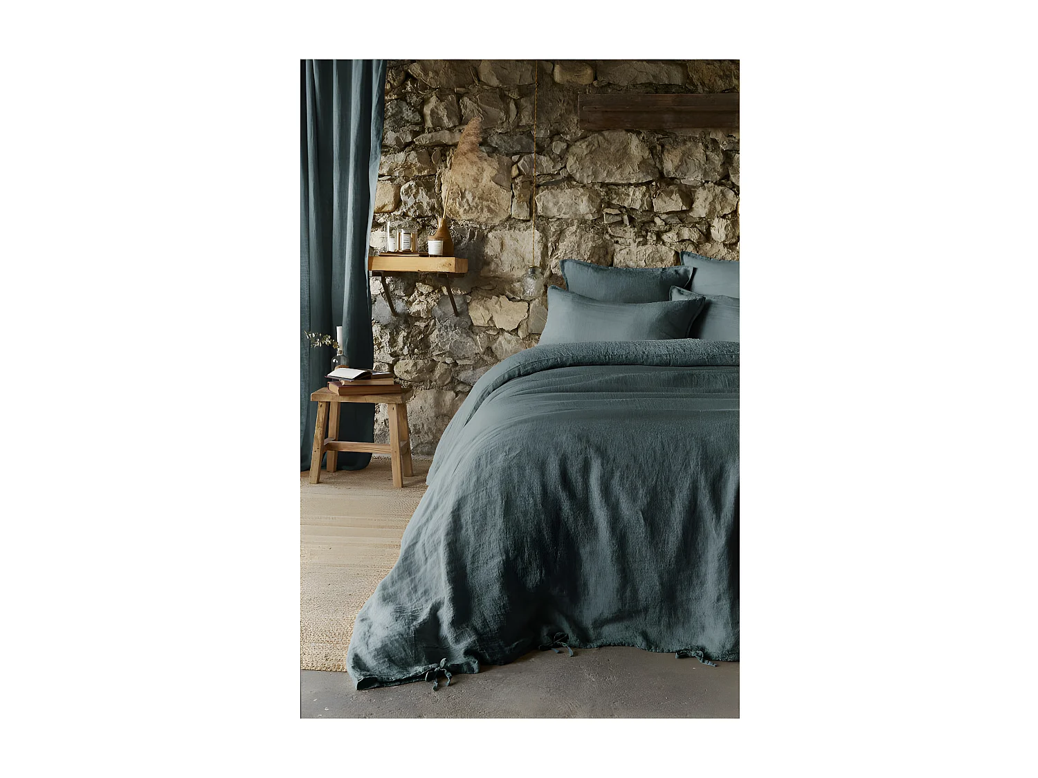 Housse de couette "Soline" toutes dimensions Lin lavé