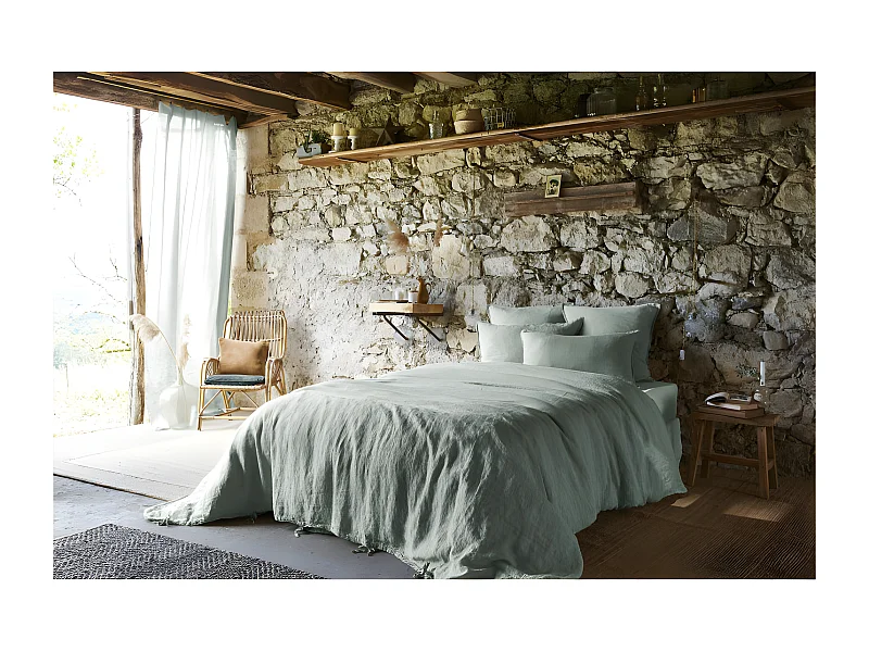 Housse de couette "Soline" toutes dimensions Lin lavé