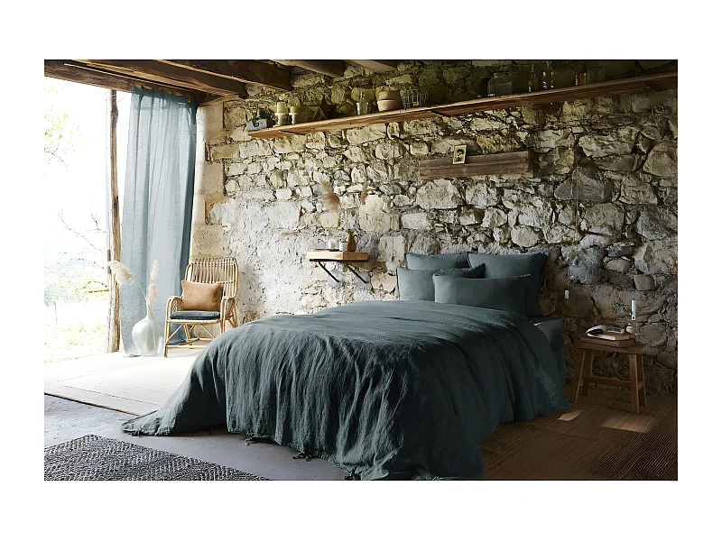 Housse de couette "Soline" toutes dimensions Lin lavé