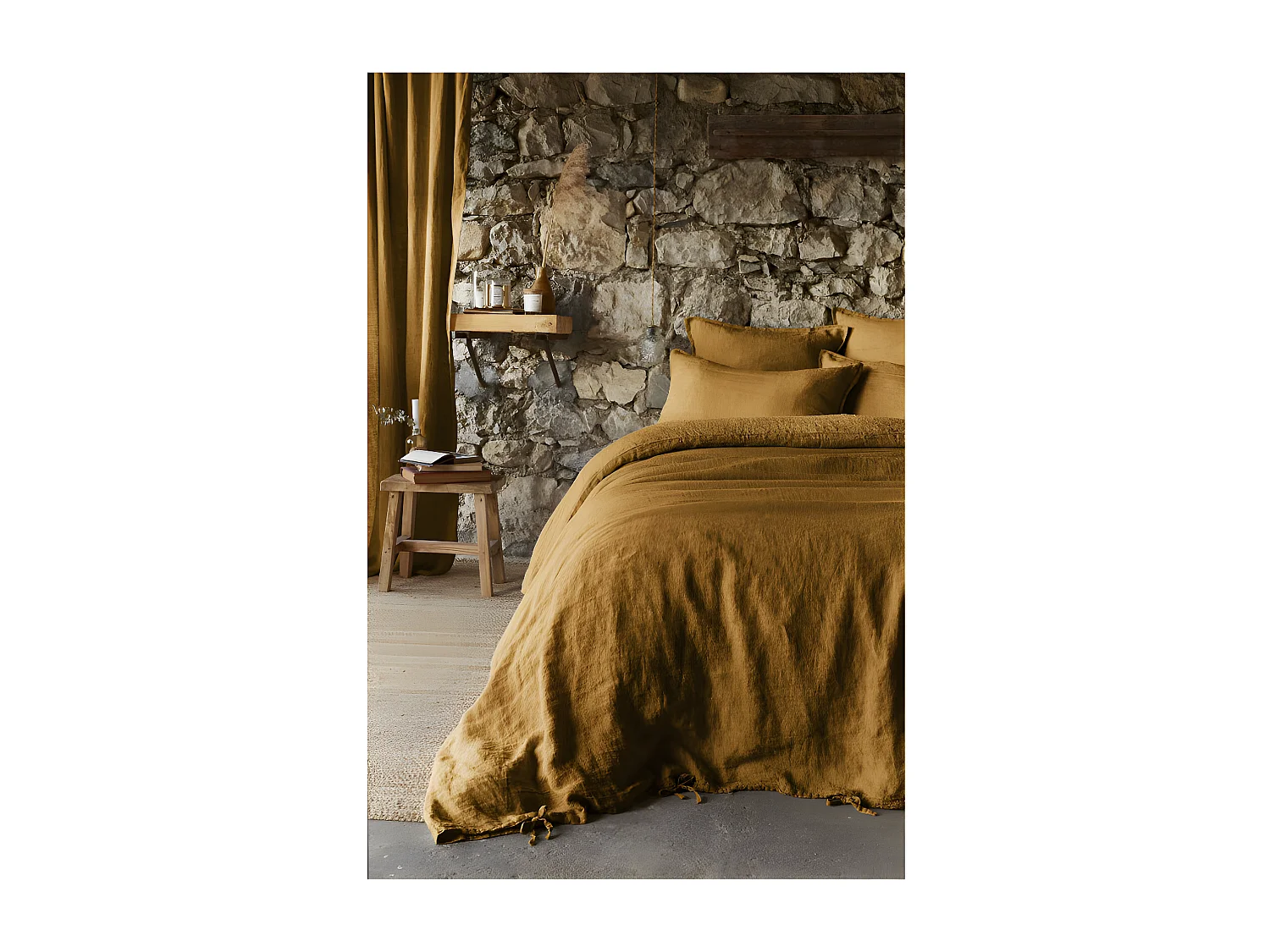 Housse de couette "Soline" toutes dimensions Lin lavé