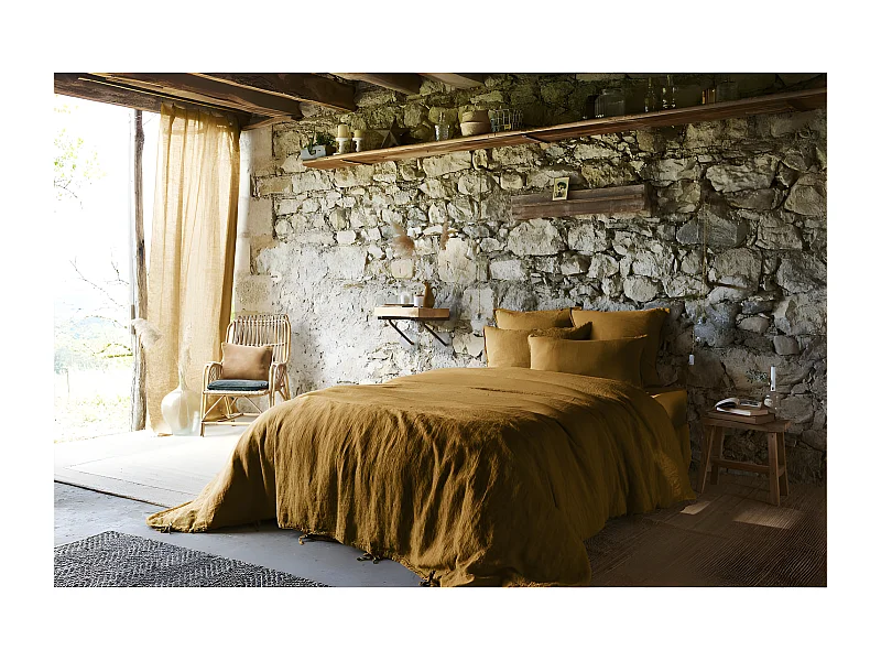 Housse de couette "Soline" toutes dimensions Lin lavé