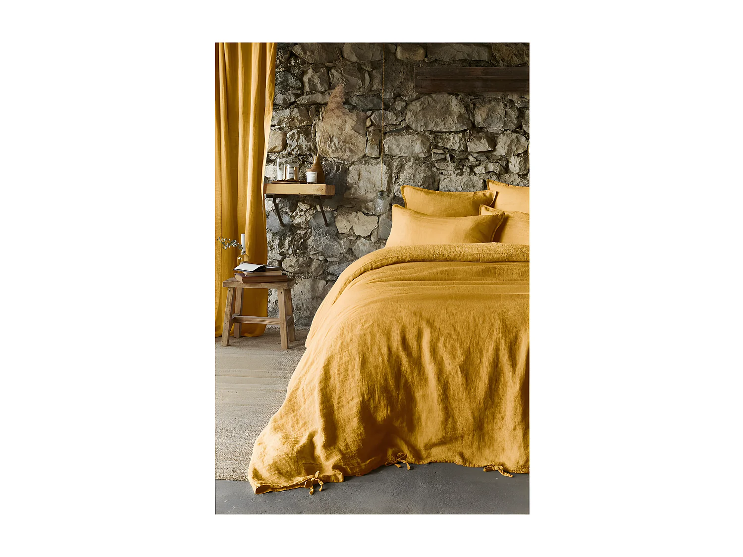 Housse de couette "Soline" toutes dimensions Lin lavé