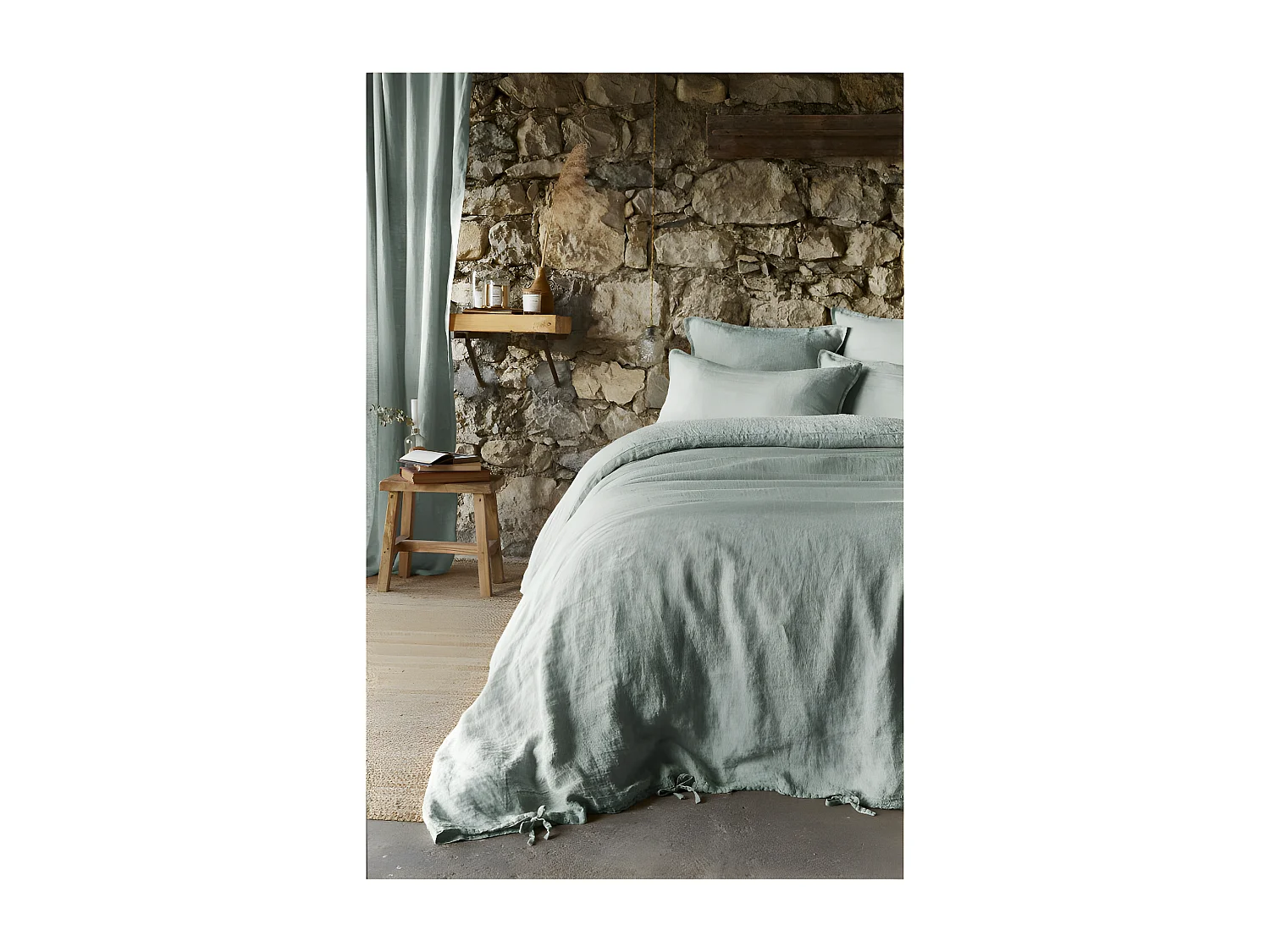 Housse de couette "Soline" toutes dimensions Lin lavé